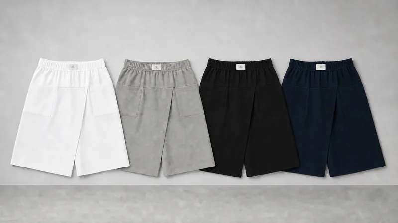 Four ordered colors for XY000606 women's skort