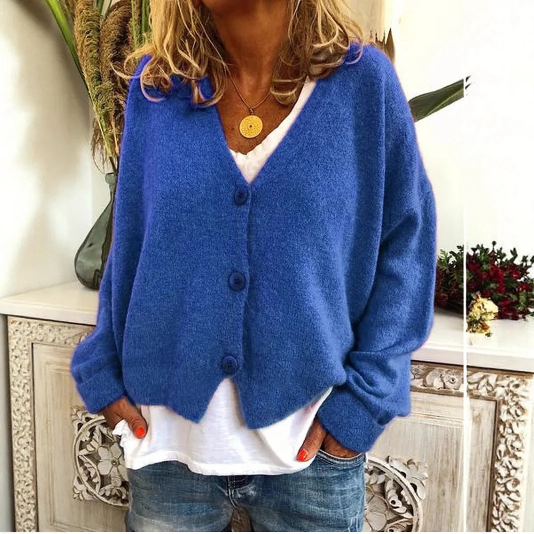Relaxed Knit Cardigan SY191116 alternate product view